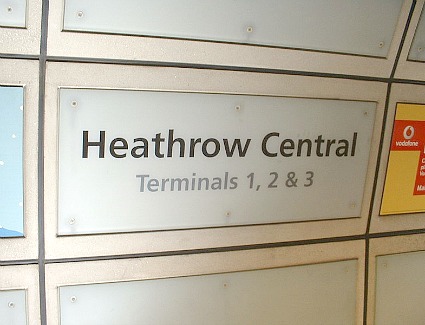 Heathrow Terminals 123 Train Station, London